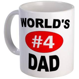 Worlds #4 Dad  Mug for