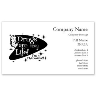 Drugs are my life Business Cards by Admin_CP8044261  511653123
