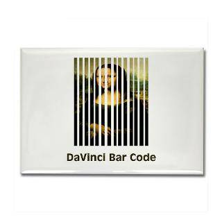 Da Vinci Bar Code Funny Design  Scarebaby Design