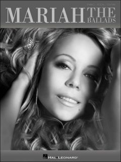 Hal Leonard Mariah Carey The Ballads P V G