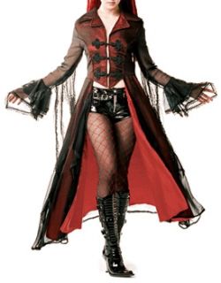 Gothic Kostüm Karneval Elben Vampir Teufel Hexe Zar Party Hotpants