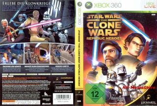 Star Wars Clone Wars Republic Heroes (XBOX360) Komplett