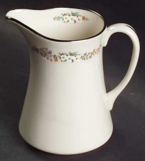 Gorham Rondelle Creamer, Fine China Dinnerware   Classic Collection, Floral Band