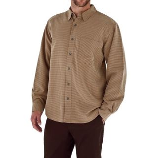 Royal Robbins Desert Pucker UPF Shirt   Sand Washed  Long Sleeve (For Men)   BURNT ORANGE (XL )