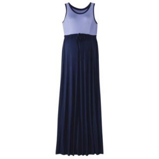 Liz Lange for Target Maternity Sleeveless Maxi Dress   Purple/Blue XS