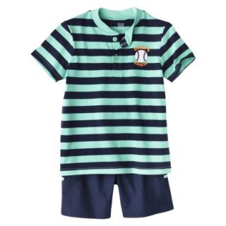Just One YouMade by Carters Newborn Infant Boys 2 Piece Set   Blue/Khaki 24 M