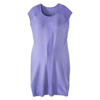 Liz Lange for Target Maternity Short Sleeve Shift Dress   Periwinkle XL