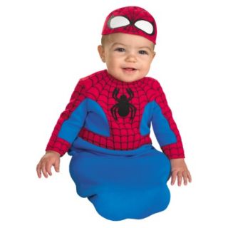 Newborn/Infant Spiderman Bunting Costume 0 6 Months