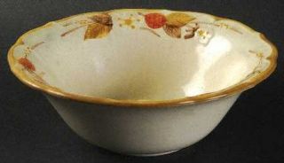 Metlox   Poppytrail   Vernon Autumn Berry Coupe Cereal Bowl, Fine China Dinnerwa