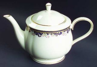 Lenox China Meadow Breeze Teapot & Lid, Fine China Dinnerware   American Homes,P