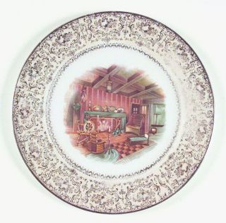 Salem Homestead Service Plates Service Plate (Charger), Fine China Dinnerware  