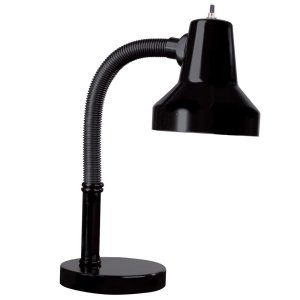 Dainolite DAI DM221 BK Universal Gooseneck Desk Lamp