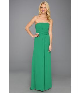 BCBGMAXAZRIA Whitley Strapless Gown Womens Dress (Green)