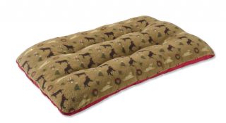 Holiday Futon Dog Bed / Medium Dogs 35 50 Lbs., Red