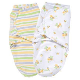 Summer Infant SwaddleMe Bumble Bee 2 Pack (Small/Medium)