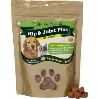 Naturals Hip & Joint Plus Dog & Cat Joint Support Soft Chews