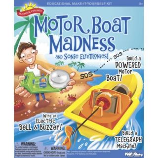Scientific Explorer Motor Boat Madness and Sonic Electronics Kit