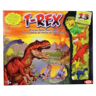 POOF Slinky Ideal T Rex Dinosaur Battle Board Game