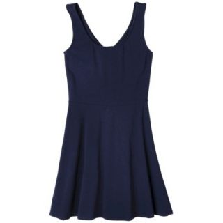 Mossimo Supply Co. Juniors Fit & Flare Dress   Navy XL(15 17)