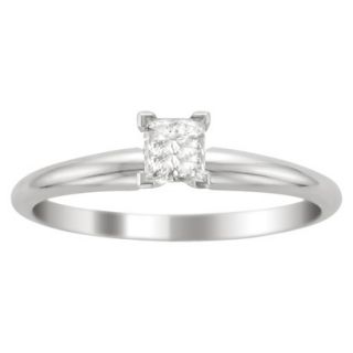 3/4 CT.T.W. Diamond Solitaire Ring in 14K White Gold   Size 6.5
