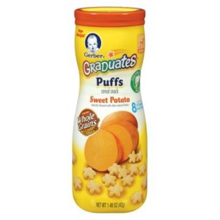 Gerber Graduates Puffs Sweet Potato   1.48 oz. (6 Pack)
