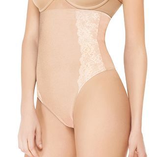 ASSETS Red Hot Label by Spanx Luxe & Lean High Waist Thong 1685, Rose Dust  on PopScreen
