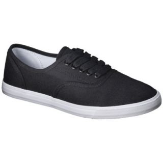 Womens Mossimo Supply Co. Lunea Canvas Sneaker   Black/White 10