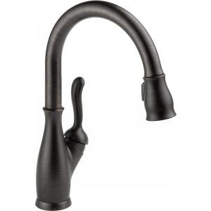 Delta Faucet 9178 RB DST Leland Single Handle Pull Down Kitchen Faucet