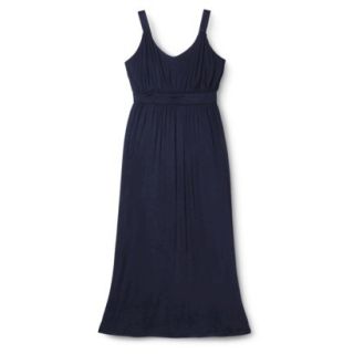 Merona Womens Plus Size Sleeveless V Neck Maxi Dress   Navy 1