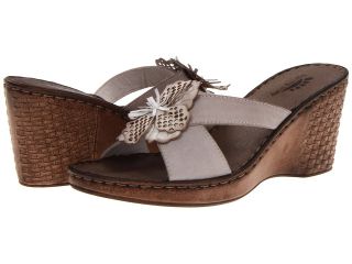 Spring Step Marseilles Womens Wedge Shoes (Gray)