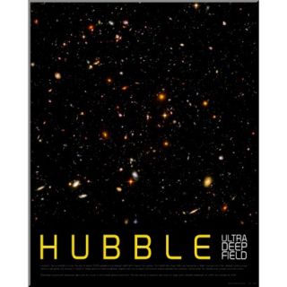 Art   Hubble Ultra Deep Field Mounted Print