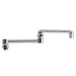 Chicago Faucets DJ13JKABCP Universal 13 in. Double Jointed Swing Spout