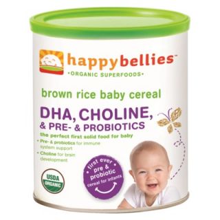 Happy Baby Happy Bellies   Organic Brown Rice Cereal (6 Pack)