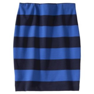 Merona Womens Stripe Pencil Skirt  Xavier Navy S