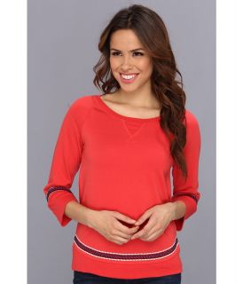 Lucky Brand Scottsdale Crew Womens T Shirt (Red)