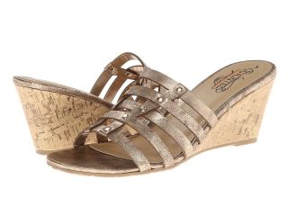 Kenneth Cole Unlisted Beautiful Bit Womens Wedge Shoes (Metallic)