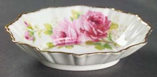 Royal Albert American Beauty (White Background) Oval Sweet Meat Dish, Fine China