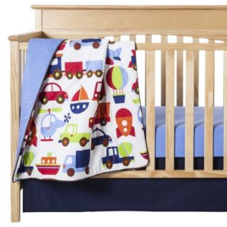 Transportation Baby 10 Piece Crib Bedding Set by Bacati