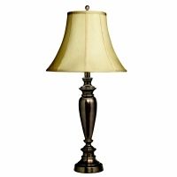 Kichler KIC 70607CA New Traditions Patina Brass Table Lamp One Light Fluorescent