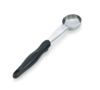 Vollrath 1 oz Round Solid Spoodle   Black Nylon Handle, Heavy Duty, Stainless