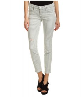 Textile Elizabeth and James Ozzy Conductor Stripe Womens Jeans (White)