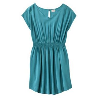 Mossimo Supply Co. Juniors Plus Size Cap Sleeve Dress   Blue X
