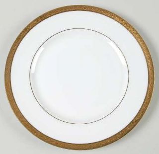 Haviland Monceau Salad Plate, Fine China Dinnerware   France, Gold Encrusted Ban