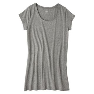 Mossimo Supply Co. Juniors Plus Size Short Sleeve Tee Shirt Dress   Gray 3