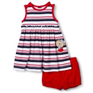Just One YouMade by Carters Newborn Girls Dress   White/Red NB