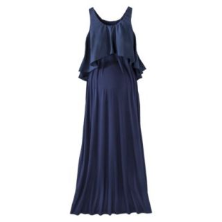 Liz Lange for Target Maternity Sleeveless Maxi Dress   Blue XL