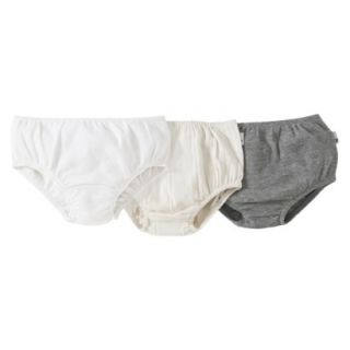Burts Bees Baby Toddler Girls 3 Pack Briefs Set   Assorted 2T