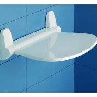 Gedy 2282 Universal Tilt up Shower Seat Thermoplastic Resins/Steel