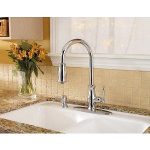 Price Pfister GT529TMC Hanover Single Handle Pull Out Kitchen Faucet