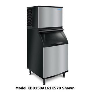Koolaire by Manitowoc Full Cube Ice Machine   381 lb/24 hr, 430 lb Bin Capacity, Water Cool, 115V